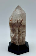 Natural Quartz Crystal Point with Inclusions