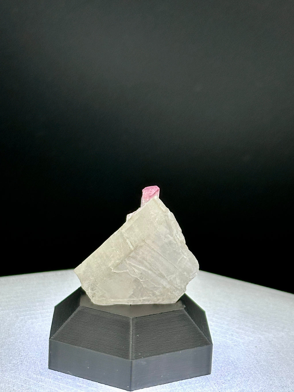 Pink Tourmaline on Quartz - Pakistan