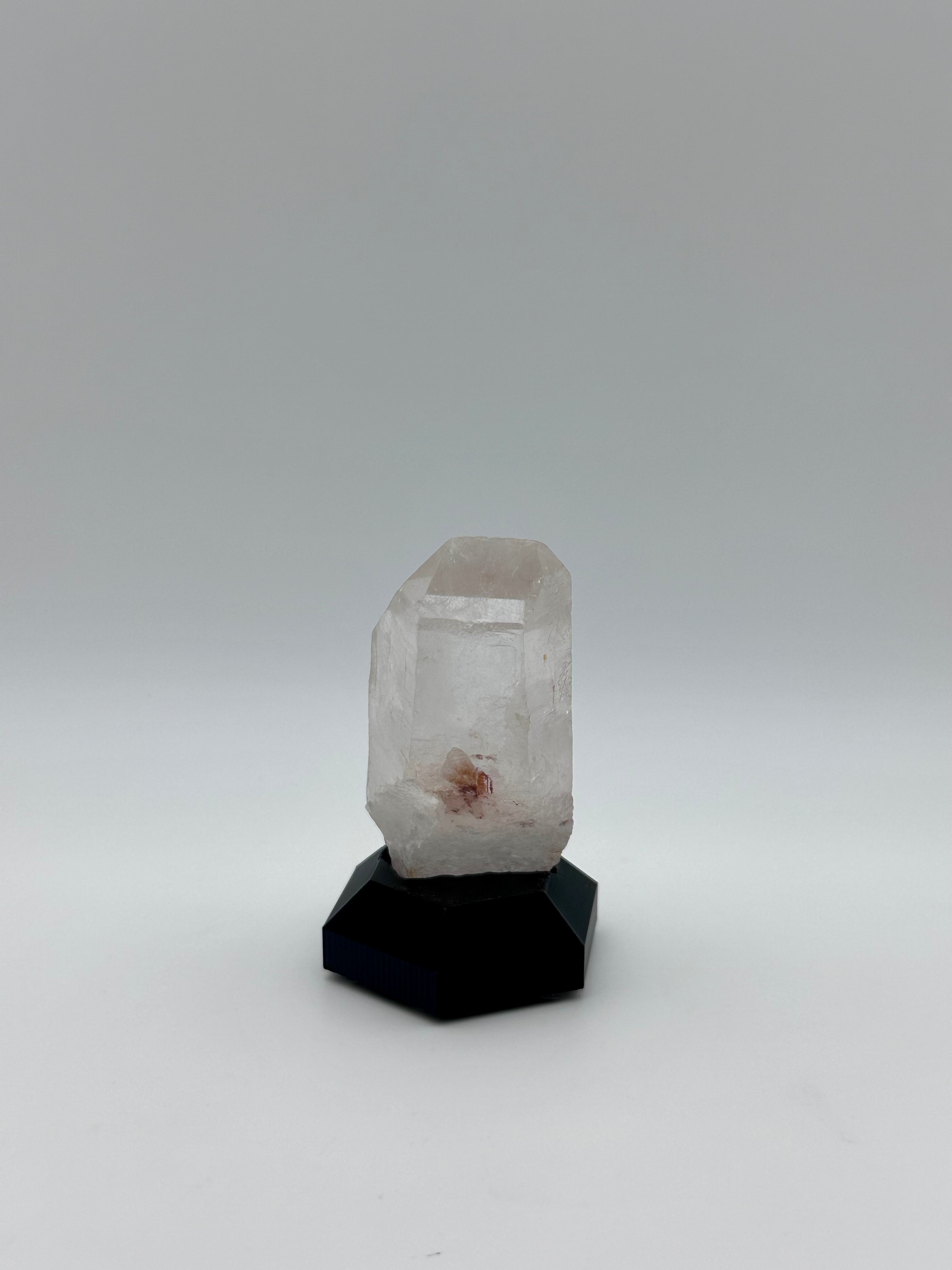 Clear Quartz with Iron Inclusions - Custom HexBase