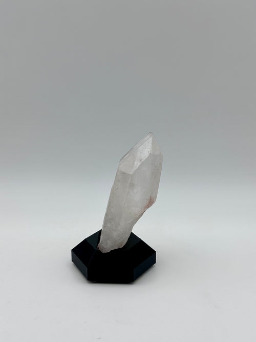 Clear Quartz with Iron Inclusions - Custom HexBase