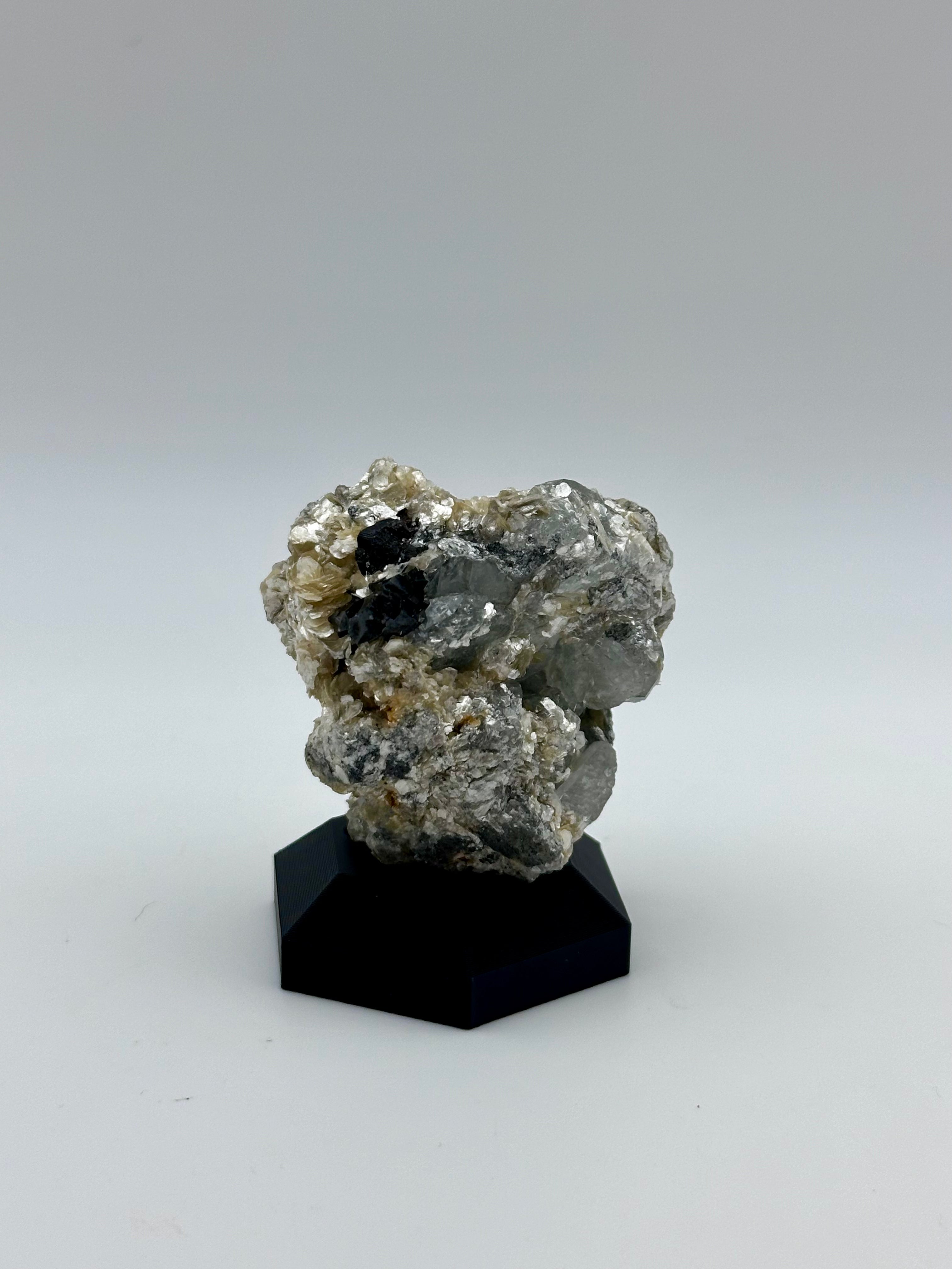 Cassiterite with Beryl and Mica – Pingwu, China