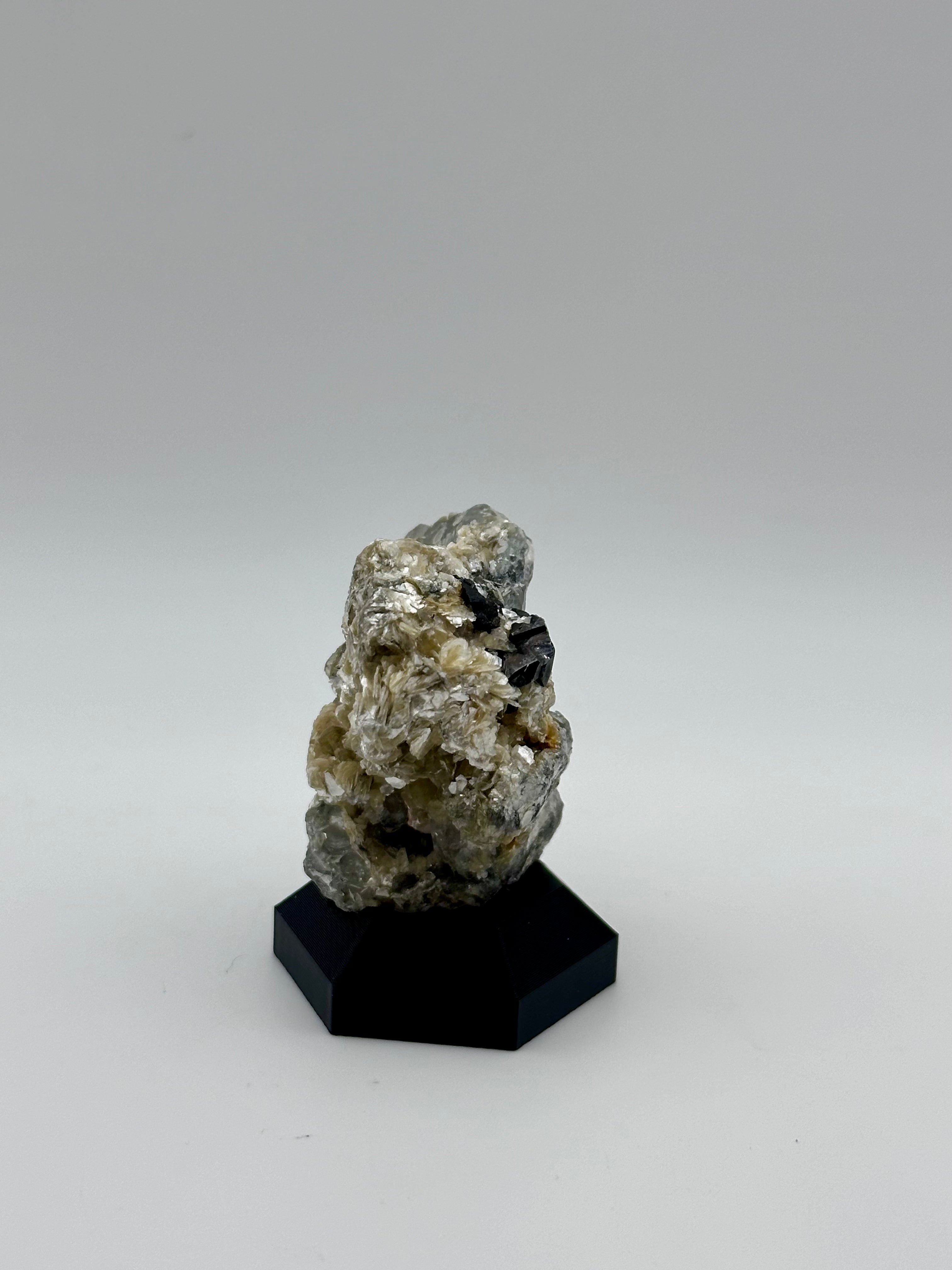 Cassiterite with Beryl and Mica – Pingwu, China