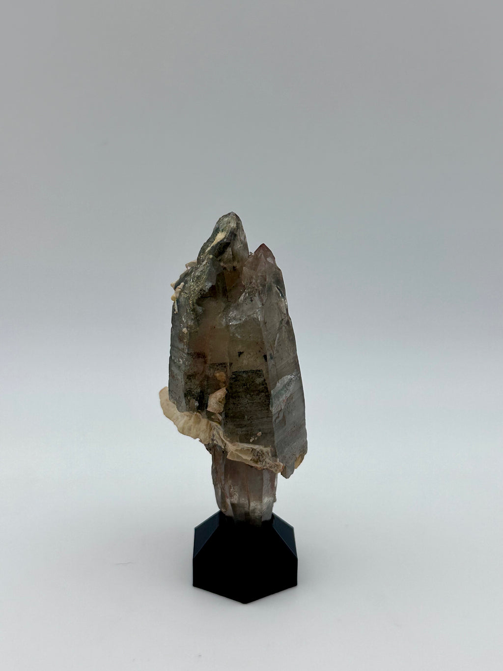 Smoky Quartz Crystal Cluster with Matrix