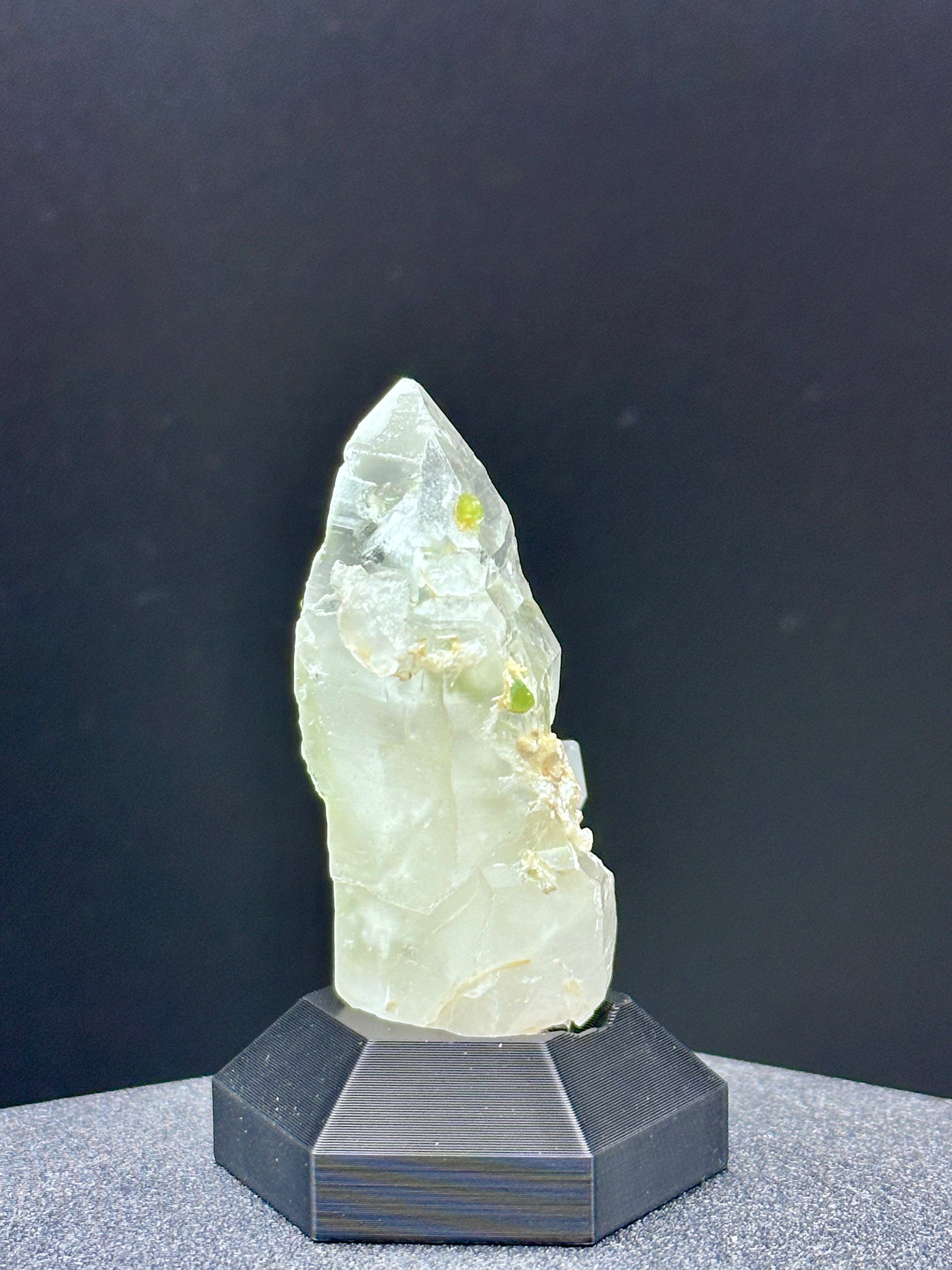 Green Tourmaline Included Quartz – Pakistan