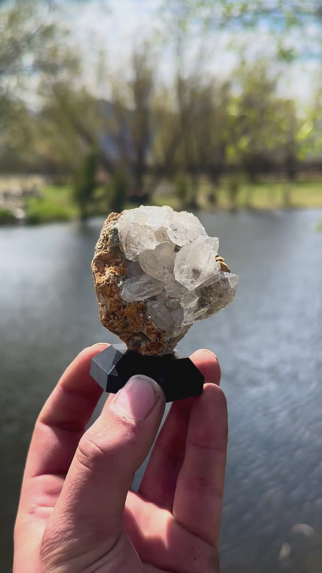 Quartz Crystal Cluster on Matrix – Pakistan