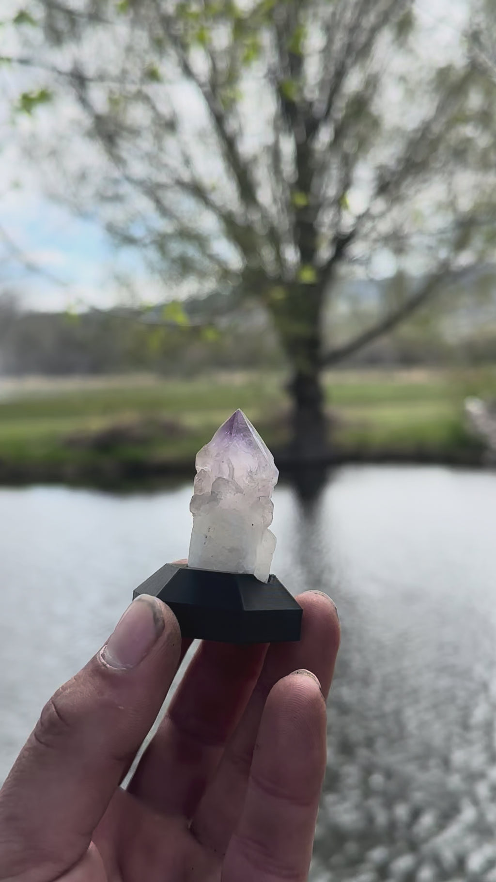 Amethyst Tipped Quartz – Pakistan