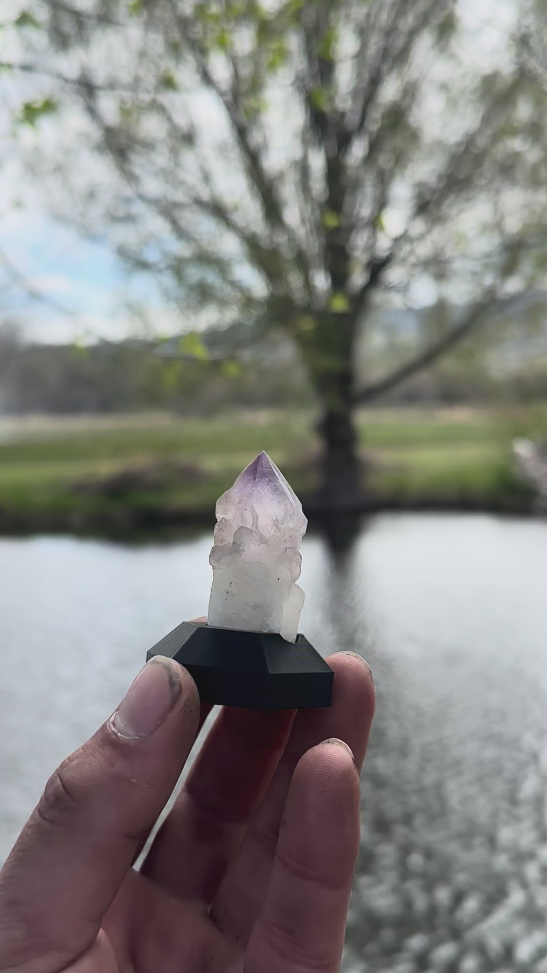 Amethyst Tipped Quartz – Pakistan